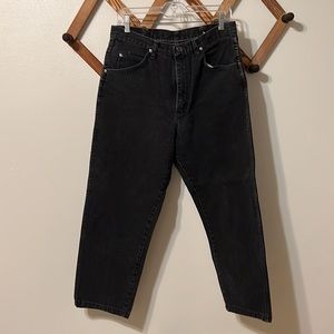 Womens Black Wrangler Jeans